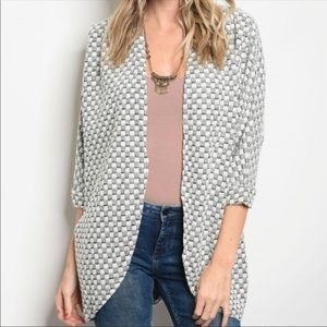 *Tonight Only* 3/4 Sleeve Kimono Sweater